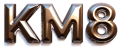 km8 logo
